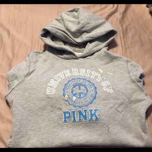Pink long sweatshirt