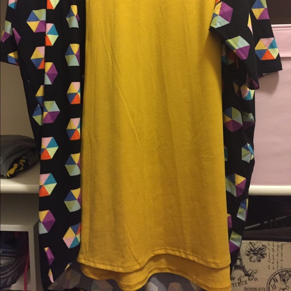 Lularoe Maxi skirt in large and Irma XL