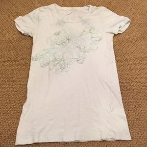 J crew light blue tee