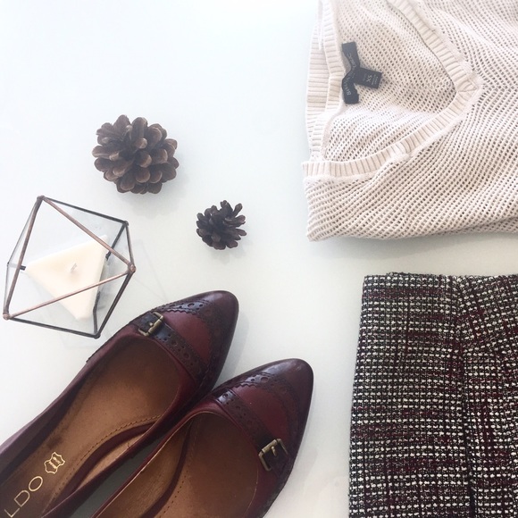 •donating 2/24•Aldo maroon flats