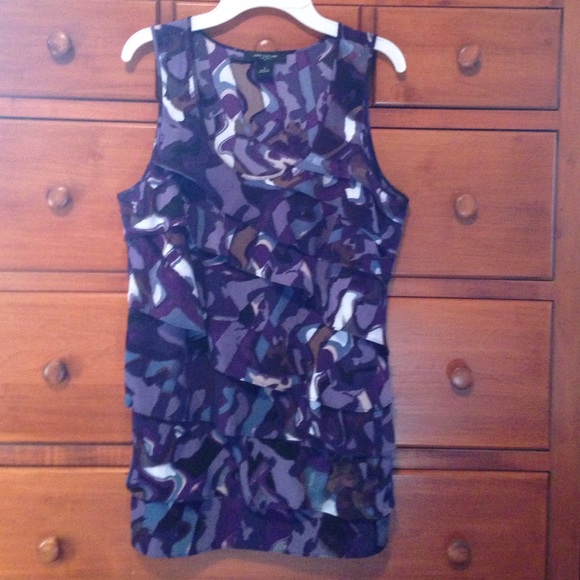 Ann Taylor sz S 100% polyester sleeveless top