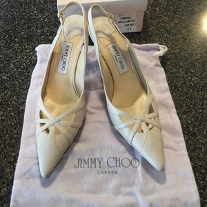 Jimmy Choo, Bone slingback heels