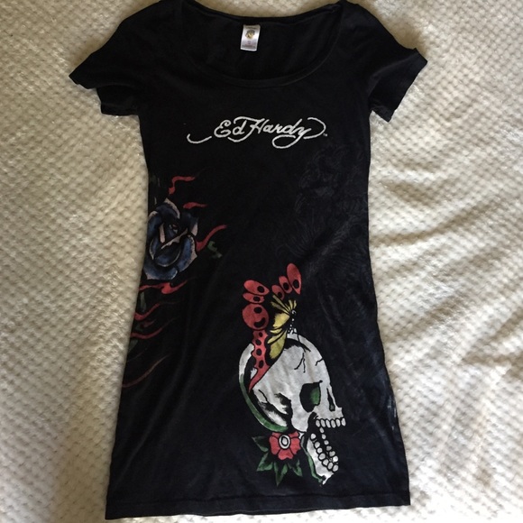 Ed Hardy shirt (long) size M