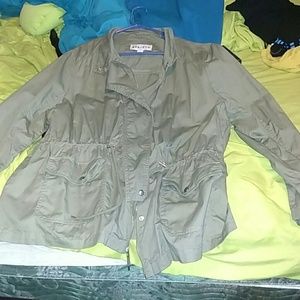 Ava and Viv Twill Utility Jacket