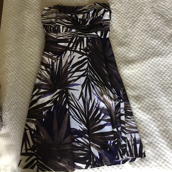 "Cache" strapless dress (beautiful on!) Size S