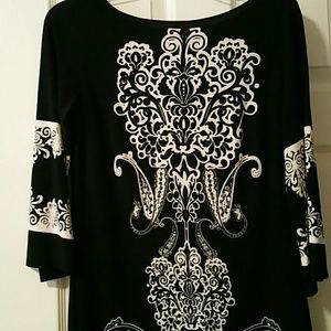 Beautiful black cream dress, 10