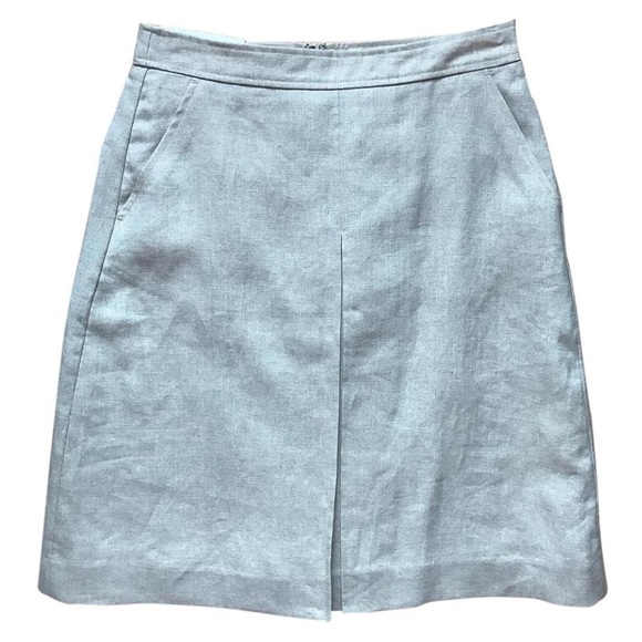 NWT❣️UNIQLO | khaki linen skirt