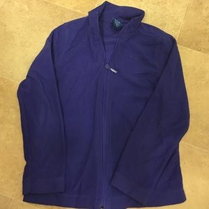 Girls Reebok zip up fleece jacket