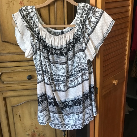 Off shoulder top
