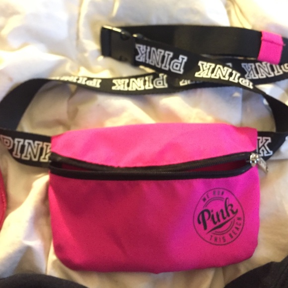 Victoria's secret pink fanny pack pouch bag