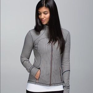 Lululemon Forme Jacket II Pinstripe