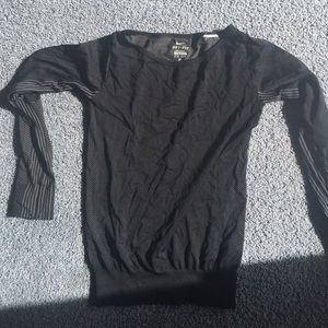 Nike black dri fit long sleeve