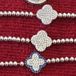 Clover STERLING SILVER  925 BRACELET PICK 1
