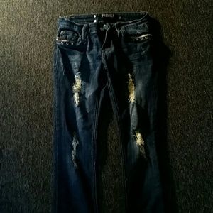 Size 3/4 skinny jeans