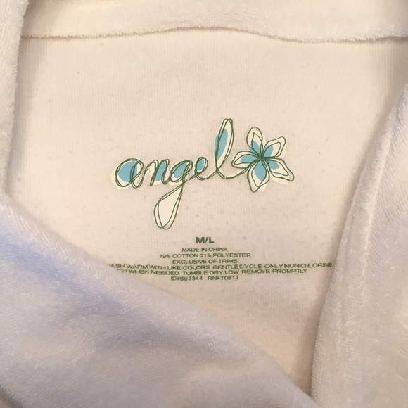 White bathrobe M/L - Picture 4 of 4