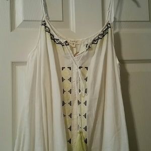 Sleeveless boutique bohemiam dress, L