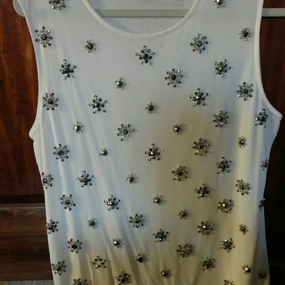 Forever 21 embellished top.