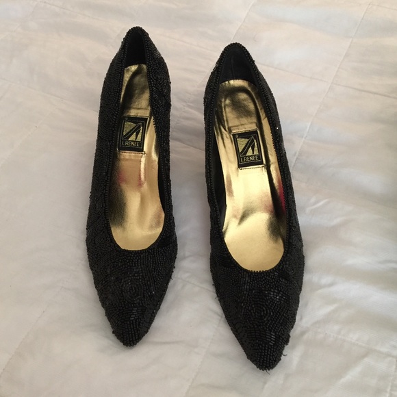 J.Renee fully beaded size 9 heals