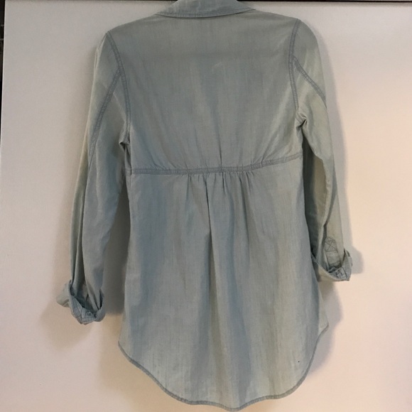 EXPRESS DENIM WASH TOP - Picture 3 of 4