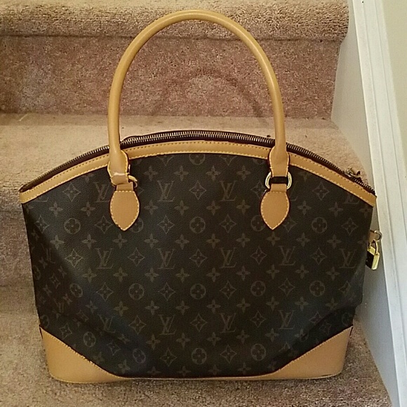 Brown Faux leather bag