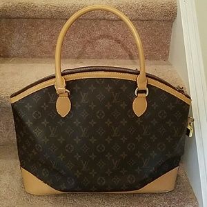 Brown Faux leather bag
