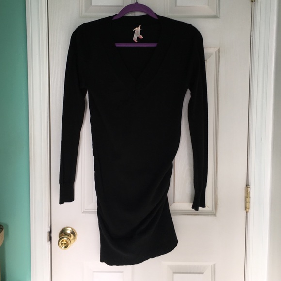 Black tunic sweater
