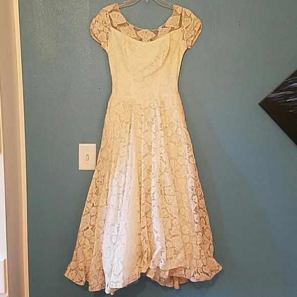 Vintage lace dress