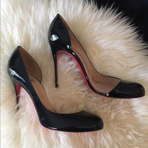 Black Christian Louboutin Stilettos