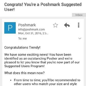 Woohoo!!!!!! Finally a suggested user