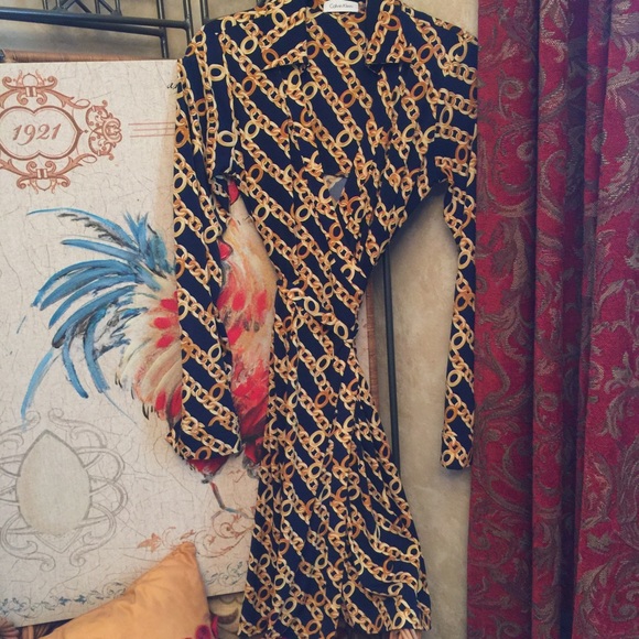 Calvin Klein Wrap Dress