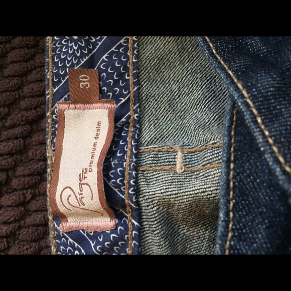 Paige jeans faded wash - Picture 2 of 3