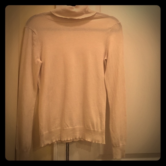 Banana Republic 48% silk turtleneck