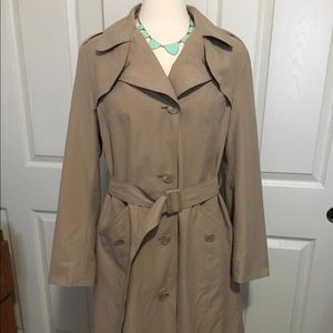 Tan Ladies Trench Coat