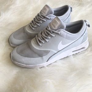Nike Air Max Thea in Matte Silver/Summit White