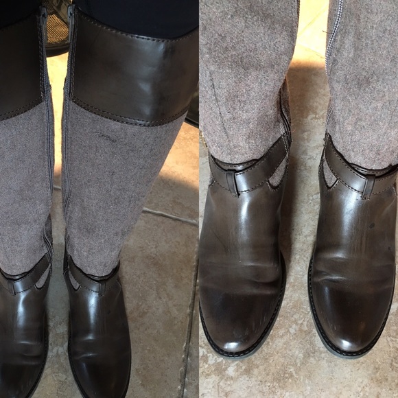 Tommy Hilfiger brown boots size 7 - Picture 4 of 4