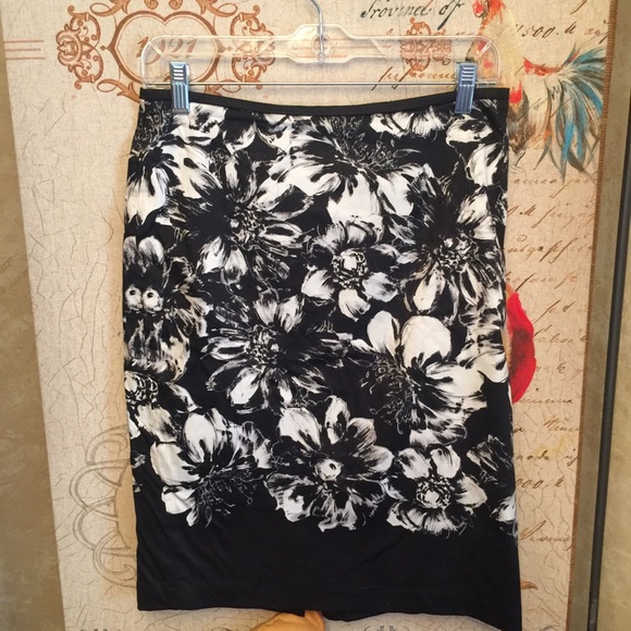 Ann Taylor floral pencil skirt!