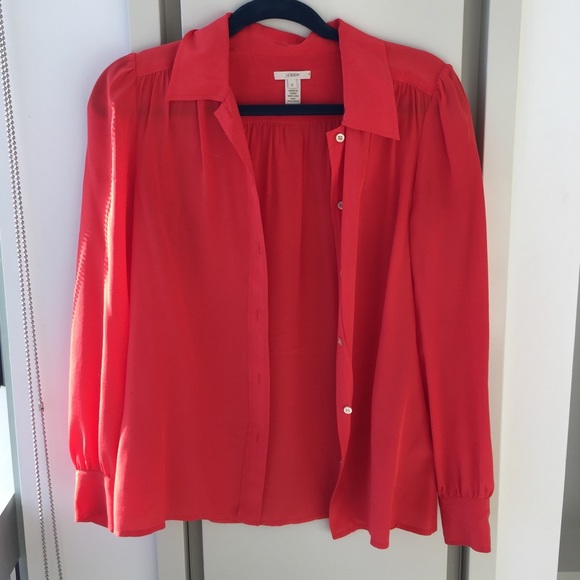J.Crew silk blouse