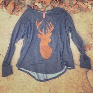 Tops - Oh Deer Shirt Size L Tops - Oh Deer Shirt Size L