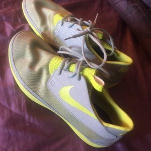 Nike neon yellow/gray