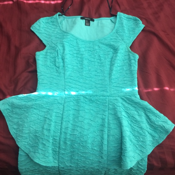 Forever 21 Mint Green Mermaid Dress - Picture 3 of 4