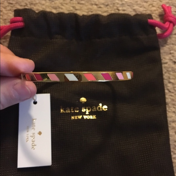 NWT Kate Spade "Three Cheers" bangle bracelet!! - Picture 2 of 4