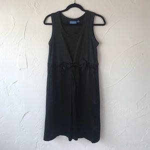 Black and grey dress