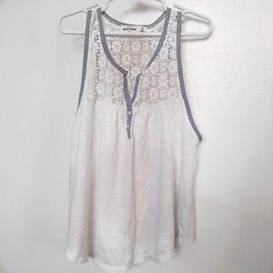 Lace tank top