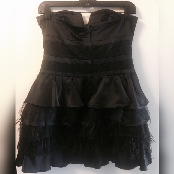 Ruffles & Feathers Cocktail Dress - Picture 3 of 7