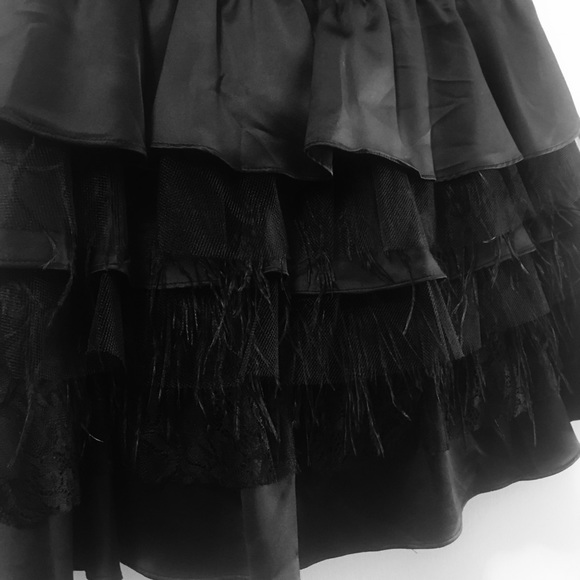 Ruffles & Feathers Cocktail Dress - Picture 6 of 7