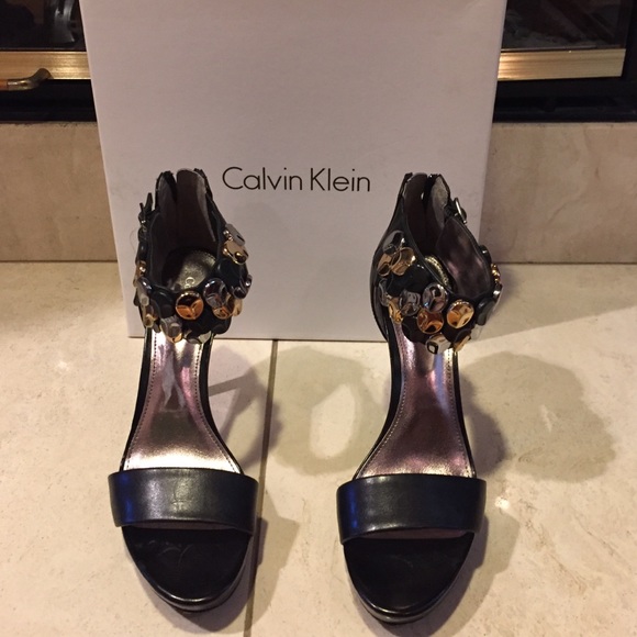 Calvin Klein black heels