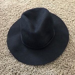 Urban Outfitters Black Felt Hat