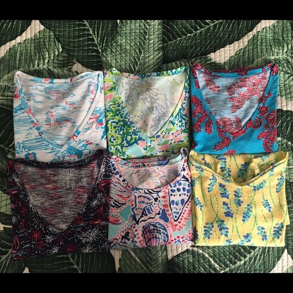 Lilly Pulitzer T-Shirts (Individual by Request)