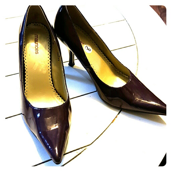 Purple Maurice Heels
