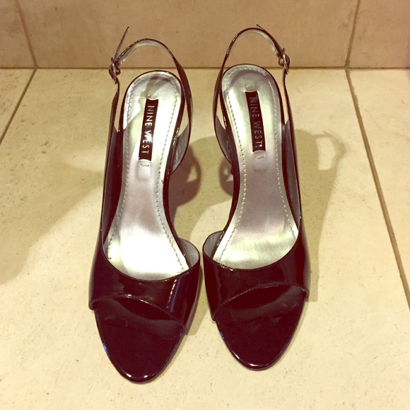 Nine West black heels